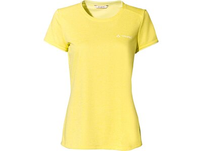 Damen Shirt Wo Essential T-Shirt Gelb