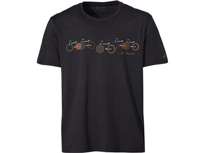 Herren Shirt Me Cyclist T-Shirt V Schwarz
