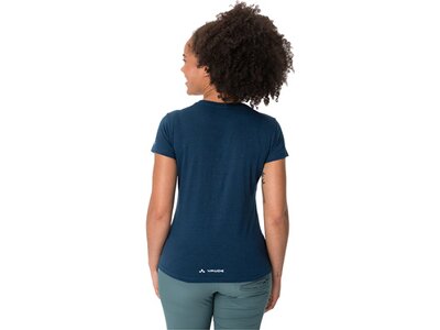 Damen Shirt Wo Cyclist T-Shirt V Blau
