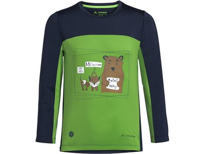 Kinder Shirt Kids Solaro LS T-Shirt II Grün