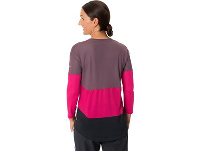 Damen Shirt Wo Moab LS T-Shirt V Pink