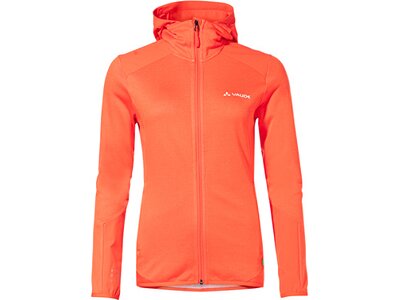Damen Unterjacke Wo Monviso Woodfiber Fleece Jacket Orange