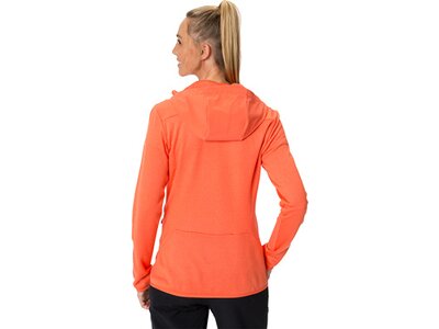 Damen Unterjacke Wo Monviso Woodfiber Fleece Jacket Orange