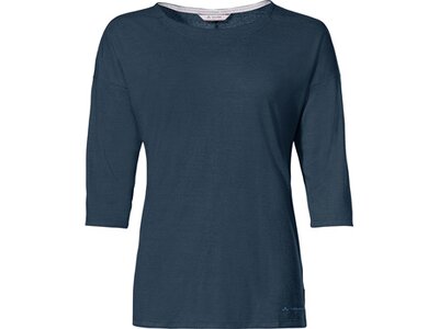 VAUDE Damen Shirt Wo Neyland 3/4 T-Shirt Blau