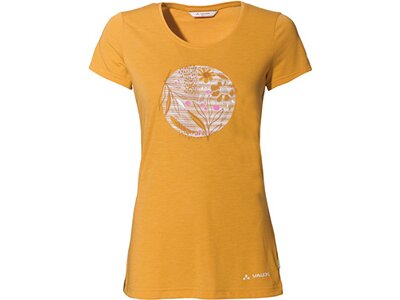 Damen Shirt Wo Skomer Print T-Shirt II Gelb