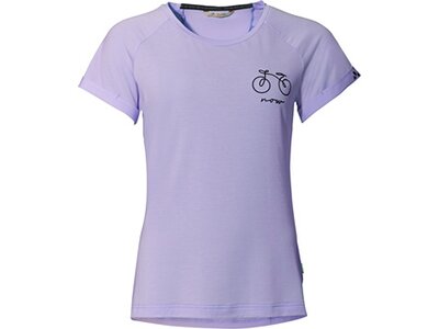 VAUDE Damen Shirt Wo Cyclist 2 T-Shirt Lila