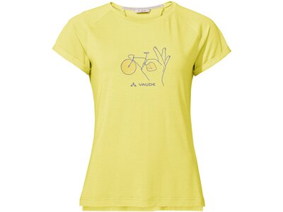 VAUDE Damen Shirt Wo Cyclist 2 T-Shirt Gelb
