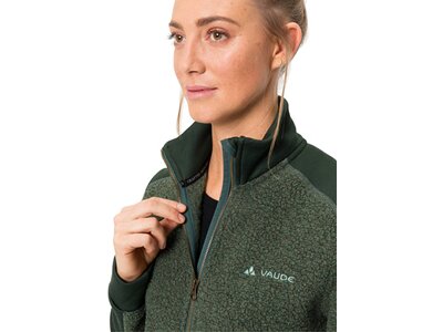 VAUDE Damen Unterjacke Wo Skomer Wool Fleece Jacket Grün