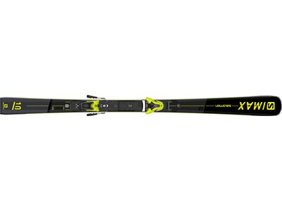 SALOMON Skier Set S/MAX 10 + Z12 Schwarz