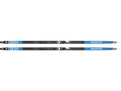 SALOMON Langlauf Ski XC SKI SET RC 8 eSKIN H+PLK SHIFT Pro Grau