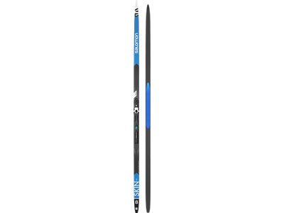 SALOMON Langlauf Ski XC SKI SET RC 8 eSKIN M+PLK SHIFT Pro Grau