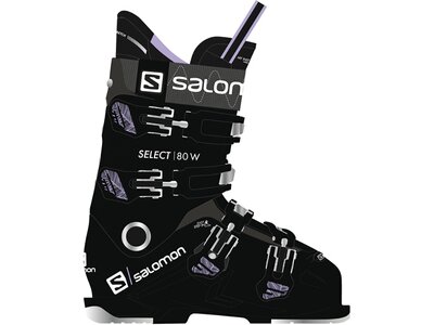 SALOMON Damen ALP. BOOTS SELECT 80 W BLACK/LAVEND/Bell Schwarz