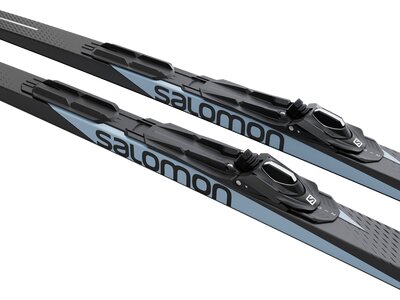 SALOMON Langlauf Ski XC SKI SET RS 10 VITANE + SHIFT-IN BDG Grau