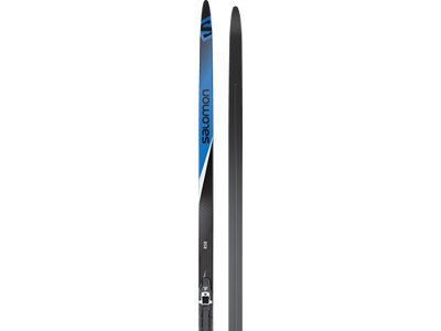 SALOMON Langlauf Ski XC SKI SET RS 8 PM PLK PRO Grau