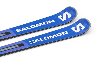 SALOMON Herren Racing Ski E S/RACE SL 10 + M12 GW F8 Blau