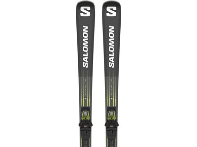 SALOMON Herren All-Mountain Ski E S/MAX 10 + M11 GW L80 BL Grau