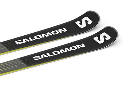 SALOMON Herren All-Mountain Ski E S/MAX 10 + M11 GW L80 BL Grau