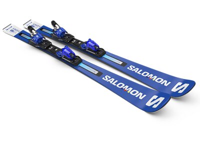 SALOMON Kinder Racing Ski NX S/RACE FIS SL Jr 152+X1 Blau
