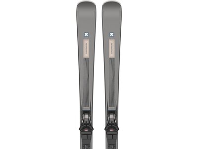 SALOMON Damen All-Mountain Ski E S/MAX W X7 Ti + M10 GW L Schwarz
