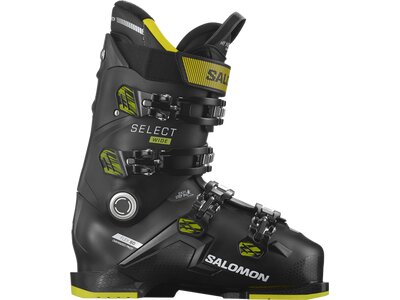 SALOMON Herren Ski-Schuhe ALP. BOOTS SELECT 80 WIDE Bk/Acgr/Belu Schwarz
