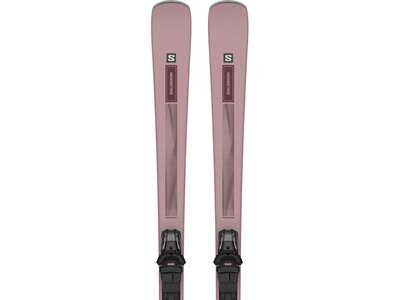 SALOMON Damen All-Mountain Ski E S/MAX N°6 + M10 GW L80 W Pink