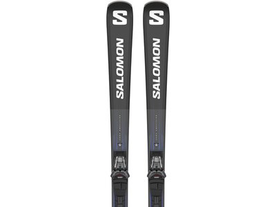 SALOMON Herren All-Mountain Ski E S/MAX 10 + M11 GW F80 Bk Schwarz