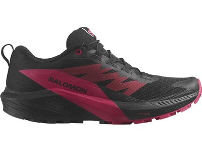 SALOMON Damen Trailrunningschuhe SHOES SENSE RIDE 5 W Black/Virtual Pink Grau