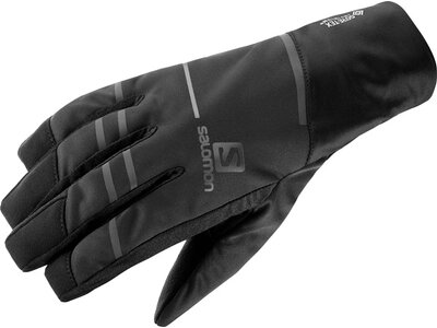 SALOMON Herren Handschuhe RS PRO WS GLOVE U Black/Black Schwarz
