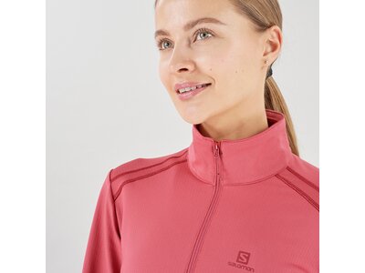 SALOMON Damen Midlayer Shirt DISCOVERY LT HZ W Pink