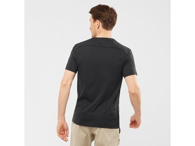 SALOMON Herren Shirt ESSENTIAL SOLID BLACK/BLACK Grau
