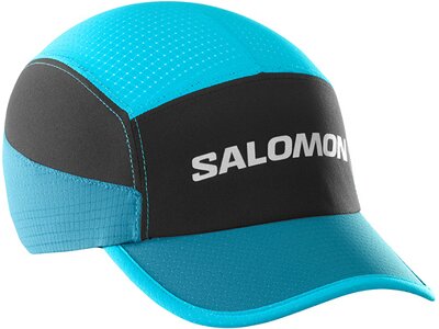 SALOMON Herren Mütze CAP SENSE AERO CAP U DEEP DIVE Blau