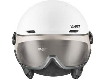 UVEX Herren Helm uvex wanted visor pro V Weiß