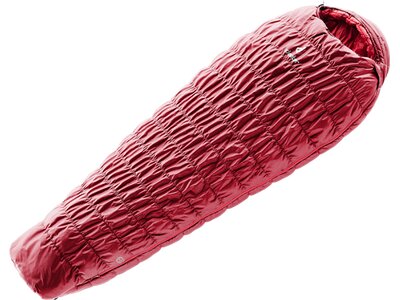 DEUTER Mumienschlafsack "Exosphere -6° Reg" - bis 185 cm Körpergröße Rot