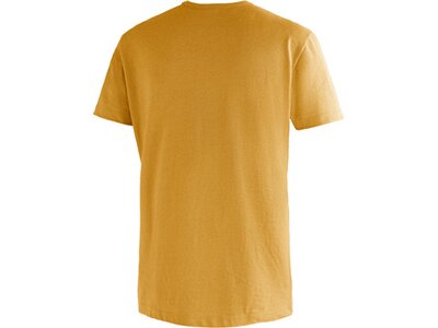 MAIER SPORTS Herren Shirt Burgeis 18 1/2 Arm Orange
