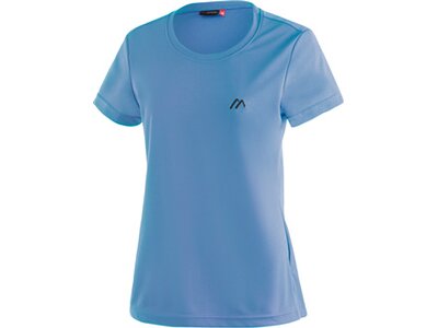 MAIER SPORTS Damen Shirt Waltraud Da-Shirt 1/2 Arm Blau