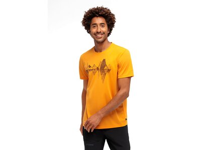 MAIER SPORTS Herren Shirt Tilia Pique M He-Shirt 1/2 Arm Orange