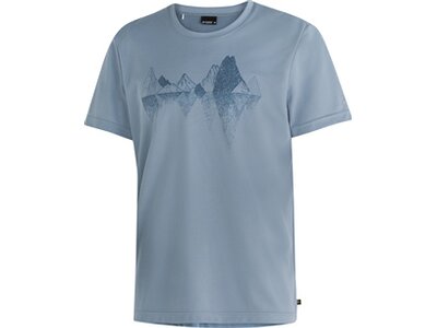 MAIER SPORTS Herren Shirt Tilia Pique M He-Shirt 1/2 Arm Blau
