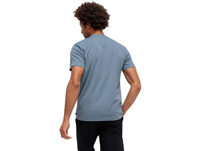 MAIER SPORTS Herren Shirt Tilia Pique M He-Shirt 1/2 Arm Blau