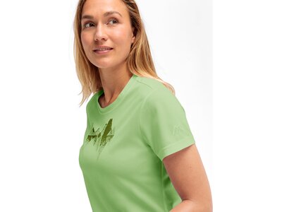MAIER SPORTS Damen Shirt Tilia Pique W Da-Shirt 1/2 Arm Grün