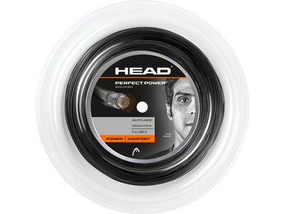 HEAD Perfect Power Squash 110m Rolle Schwarz