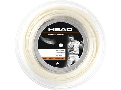 HEAD Tennissaiten "Sonic Pro" - 1.25 mm Weiß