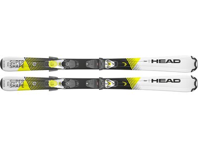 HEAD Kinder Skier "Supershape Team SLR Pro + SLR 7.5" Weiß