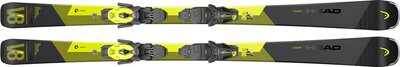 HEAD Herren Racing Ski V-Shape V8 SW LYT-PR + PR 11 GW