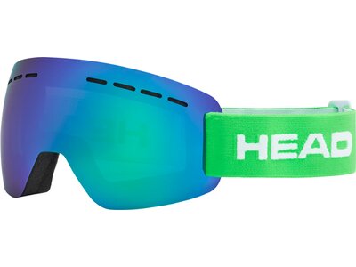 HEAD Skibrille SOLAR FMR green Blau
