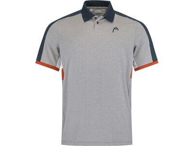 HEAD Herren Polo PADEL Tech Polo Shirt Men Orange
