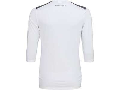 HEAD Damen Shirt CLUB 22 Tech 3/4 Shirt W Weiß