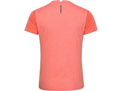 HEAD Damen Shirt PADEL Tech T-Shirt Women Orange