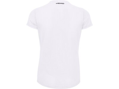 HEAD Damen Shirt TIE-BREAK T-Shirt Women Weiß