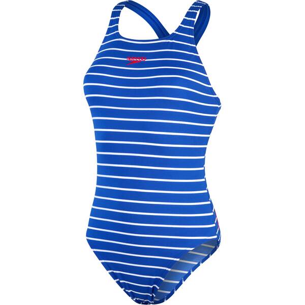 SPEEDO Damen Badeanzug ECO END PT MDLT AF BLUE WHITE › Blau  - Onlineshop Intersport