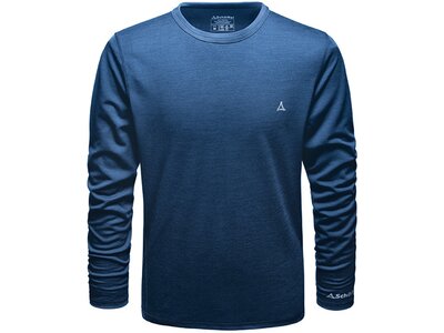 SCHÖFFEL Herren Underwear Shirt Merino Sport Shirt 1/1 Arm M Blau
